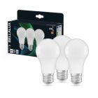 Pack de 3 lámparas Led estándar E27 8W 4000K (Bellalux 4058075595460)