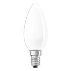 Lámpara incandescente vela mate 25W E14 (Clar 11212)