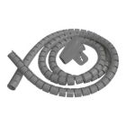 2m. organizador de cable gris 25mm. (DH 31.658/25/G)