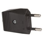 Clavija aerea 10A 250V negra (Simon CL103013)
