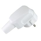 Clavija aerea salida lateral  y TTL 25A 2380V blanca  (Simon G1045731)