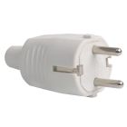 Clavija aérea goma TT blanca 16A 230V  (Simon CL507408)