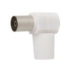 Conector acodado TV hembra 9,5mm (Simon MU730851)