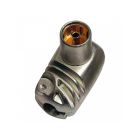 Conector PRO EasyF CEI hembra acodado blindado niversal: ø 5...7,5mm (Televes 413310) (Granel)