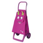 Carro de compra infantil Monster Kid MF 2 ruedas fucsia (Rolser KID001)