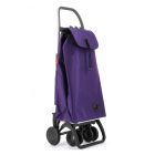 Carro de compra I-Max Mf plegable 4 ruedas (2 giratorias) morado (Rolser IMX306)