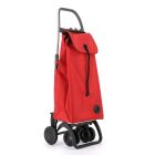 Carro de compra I-Max Mf plegable 4 ruedas (2 giratorias) rojo (Rolser IMX306)