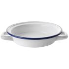 Plato de huevos de acero esmaltado vitrificado ø14cm. (Ibili 904114)