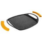 Plancha grill ondulada para inducción 36x23cm. (Ibili 406023)