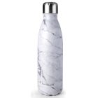 Botella termo de pared doble sin BPA inoxidable 18/10 500 ml. Marble (Ibili 758450H)