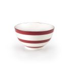 Bol desayuno cerámico Biarritz rojo Ø13,4cm (Ibili 688010)