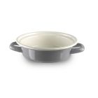 Plato de huevos acero esmaltado vitrificado gris Grise Ø14cm (Ibili 942202)