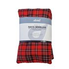 Saco semillas termoterapia tartán 15x50cm (Dintex 08-102)