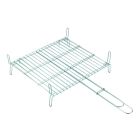 Parrilla doble zincada 40x45cm (Sauvic 2650)