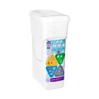 Cubo de basura ecológico 25L blanco (Plastic 3060)