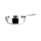 Sartén honda tricapa sin antiadherentes Triply Natural ø24cm (Ibili 653524)