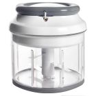 Picador rápido manual de acero inoxidable y plástico XL 1,3L. (Ibili 750370)