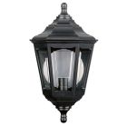 Semi plafón exterior negro poliamida IP43 (Cristher 060A-G05X1A-02)