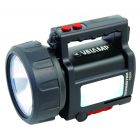 Linterna Led cañón recargable 10W 735lm 208x144mm. (Velamp IR666-10W)