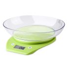 Báscula de cocina digital con bol de plástico 5 Kg. (GSC 2703057)