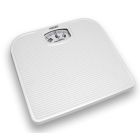 Báscula de baño analógica blanca Máx. 130Kg. (Haeger BS-MEC.013A)