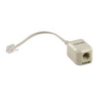 Filtro ADSL marfil (Splitter)