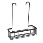 Cesta para colgar en duchas negro (Mirtak CA-62599)