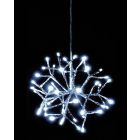 Estrella colgante Led para exterior blanco frío ø30cm 48 Leds (F-Bright 00807)