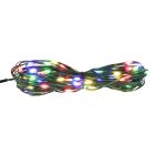 9,9m. guirnalda de alambre verde 100 Leds RGB Gabri IP44 a red (Globo 29898-100RGB)