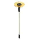 Estaca Led decorativa solar  girasol 44cm. (Galix G4460)