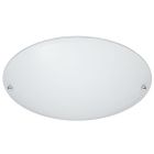 Plafón redondo cristal opal blanco 1xE27 (Trio Lighting 6196011-01)