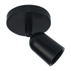 Foco Solis GU10 de policarbonato negro (Spectrum SLIP005041)
