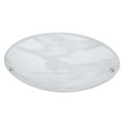 Plafón vidrio mate Christobal 2xE27 Máx. 40W ø40cm. (Trio Lighting 607700200)