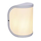 Aplique exterior aluminio blanco Segga E27 IP44 (Globo Lighting  32128W)
