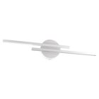 Aplique Led baño decorativo blanco Gracja 2x7W IP44 4000K 710Lm 550mm (Strühm 03970)