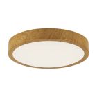 Plafón Led techo efecto madera Atut 24W IP44 4000K 2790Lm 380mm (Strühm 04151)