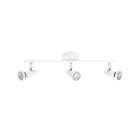 Regleta 3 focos Spot blanco GU10 3.4W 2700K (Ledvance 833890)