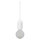 Lámpara colgante yeso blanca 1xE27 Plaster 1906 (Ledvance 092640)