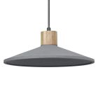 Lámpara colgante  madera/cemento gris 1xE27 (Ledvance 838321)