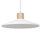 Lámpara colgante  madera/yeso blanca 1xE27 (Ledvance 838383)