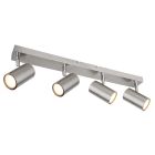 Regleta níquel Robby 4xGU10 (Globo 57911-4)