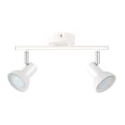 Foco techo 2xGU10 blanco Kaitola (GSC 202000034)