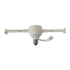 Adaptador E27 a tubo circular