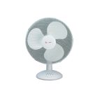 Ventilador de sobremesa fijo/rotatorio 50W ø40cm. (F-Bright 2433401)