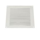 Rejilla ventilacion blanco con mosquitera 15x15 cm (Koppels J1010B)