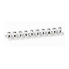 Regletas de paso de 10 bornas separables 2x10mm² paso 19,5 mm. (Legrand 034001)