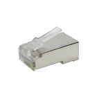 Conector RJ45 categoría 5 8P/8C blindado (Electro DH 39.004/8/R)