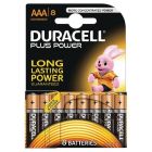 8 ud. pila Duracell Plus Power alcalina 1,5V LR03-AAA (Blíster)