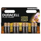 8 ud. pila Duracell Plus Power alcalina 1,5V LR06-AA (Blíster)