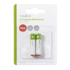 2 uds. pilas recargables HQ HR03-AAA 700 mAh (Nedis HQHR03-700/2B) (Blíster)